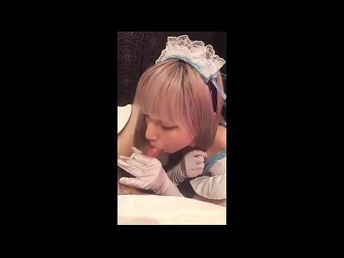 ❤️ Japanese Idol [mayuka], ຊຸດແມ່ບ້ານຊາວຝຣັ່ງ, ຕອນທີ 1, ເປົ່າລົມ ແລະ ຢອດໂລຊັນ ️ ໜັງໂປ້ ຢູ່ພວກເຮົາ